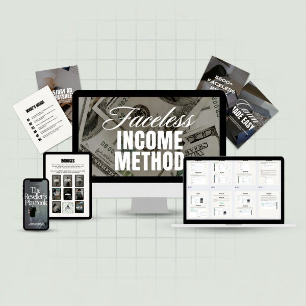 Faceless Income Method